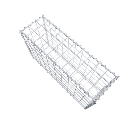 Gabion 100 cm x 60 cm x 30 cm (L x H x D), mesh size 10 cm x 10 cm, spiral