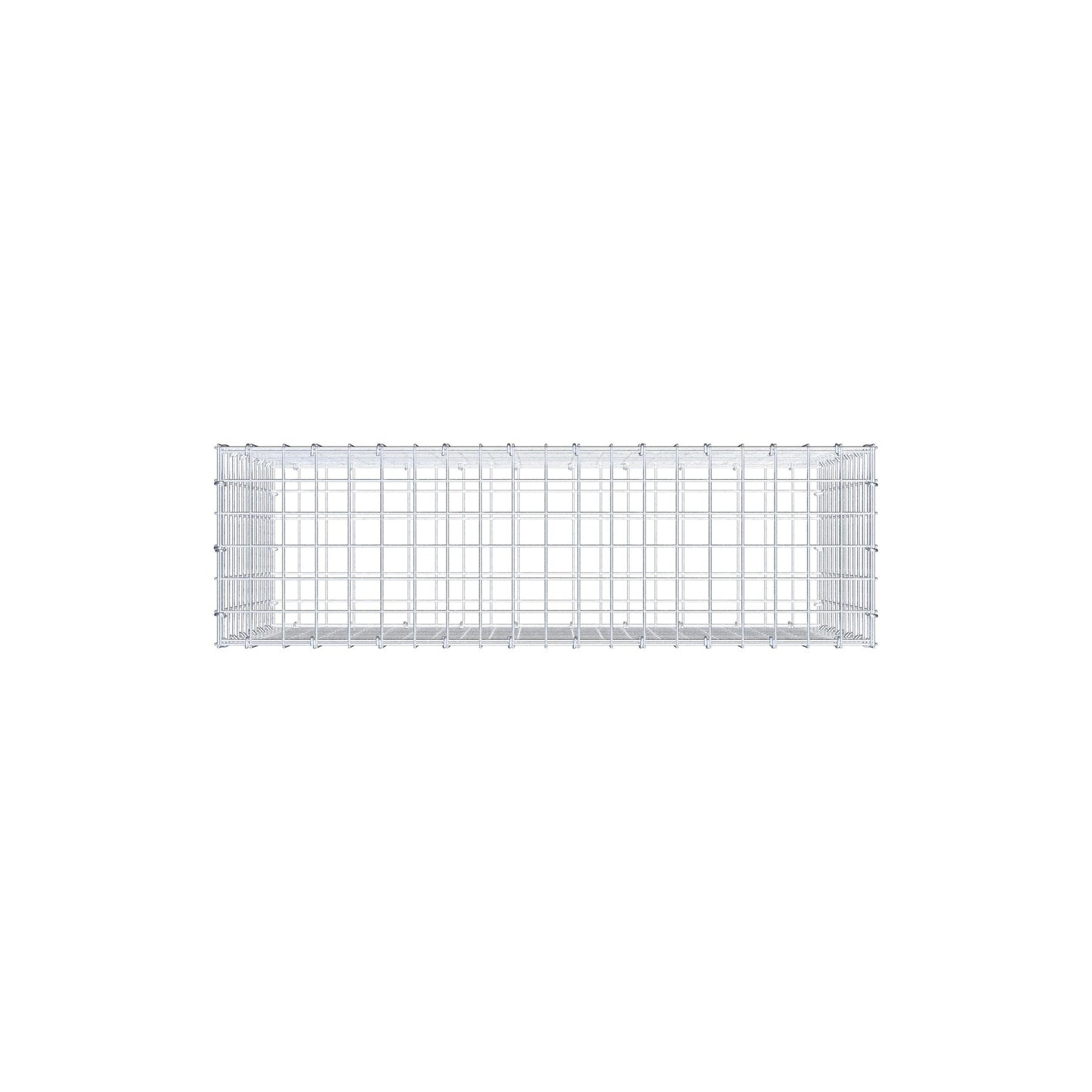 Gabione 100 cm x 60 cm x 30 cm (L x H x T), Maschenweite 5 cm x 5 cm, C-Ring