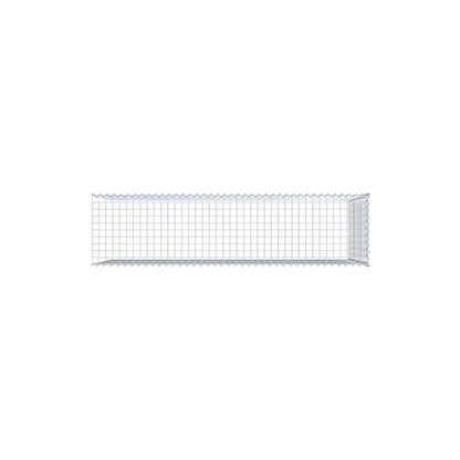 Gabião Tipo 4 200 cm x 100 cm x 50 cm (C x A x P), malhagem 5 cm x 5 cm, espiral