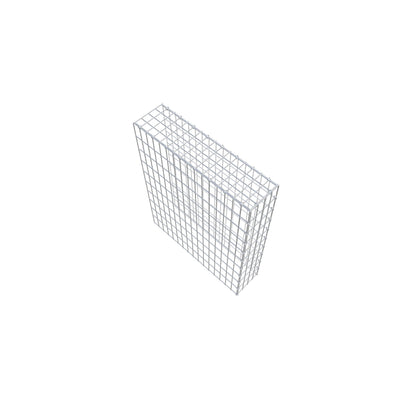 Gavión complementario de tipo 4 100 cm x 80 cm x 20 cm (L x A x P), malla 5 cm x 10 cm, anillo en C