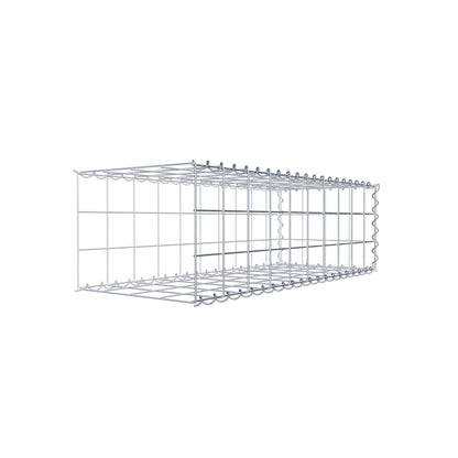 Grown-on gabion type 2 100 cm x 30 cm x 40 cm (L x H x D), mesh size 10 cm x 10 cm, spiral