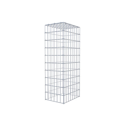 Gabbione aggiuntivo di tipo 3 100 cm x 40 cm x 30 cm (L x H x P), maglia 5 cm x 10 cm, anello a C