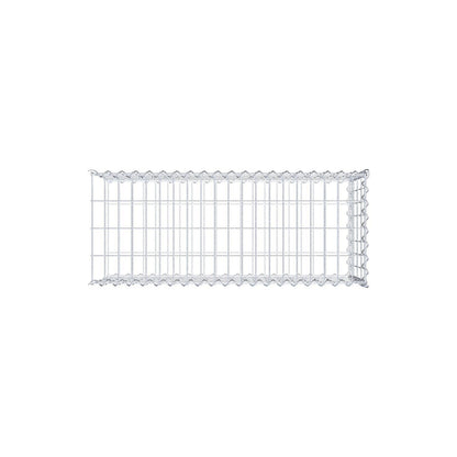 Add-on schanskorf type 2 100 cm x 40 cm x 40 cm (L x H x D), maaswijdte 5 cm x 10 cm, spiraalvormig