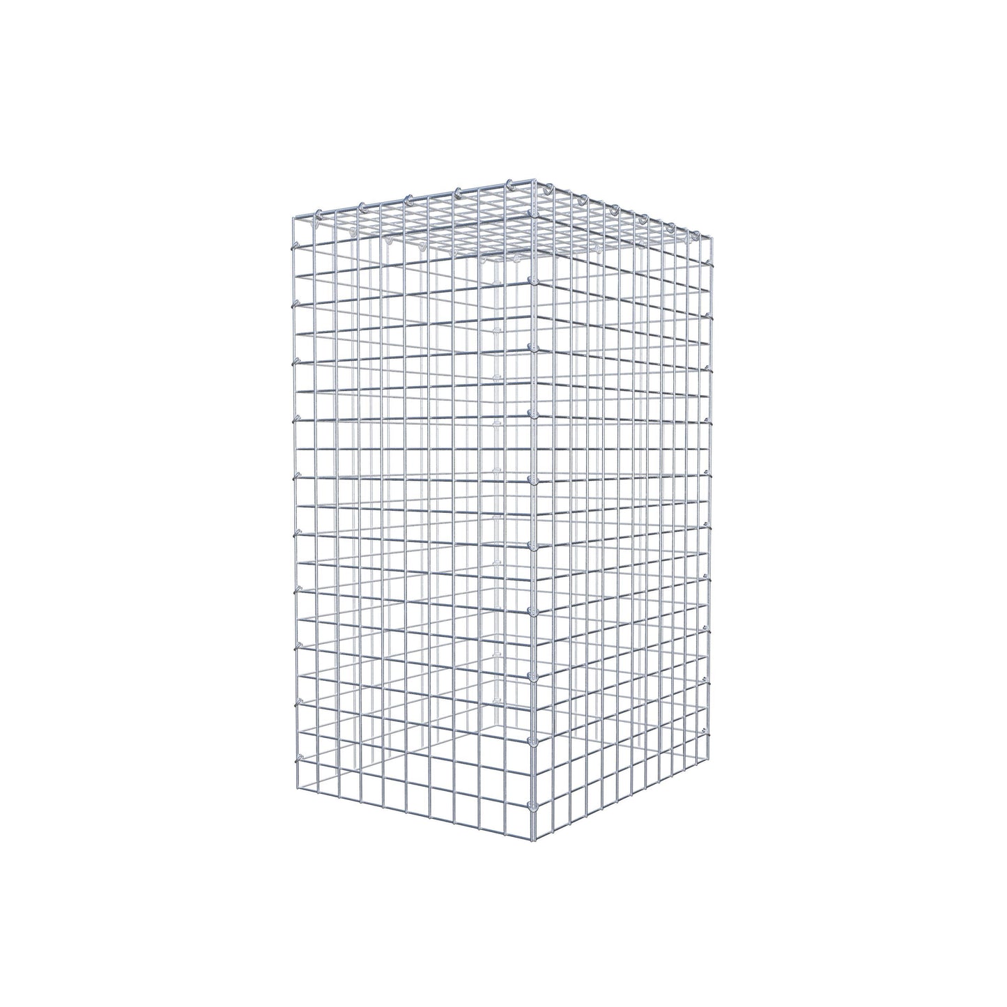 Anbaugabione Typ 3 100 cm x 60 cm x 50 cm (L x H x T), Maschenweite 5 cm x 5 cm, C-Ring