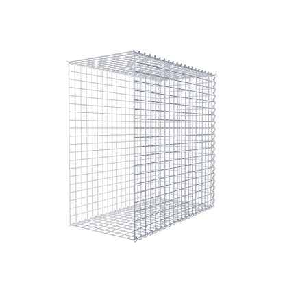 Gabion rapporté type 2 100 cm x 100 cm x 50 cm (L x H x P), mailles 5 cm x 5 cm, spirale