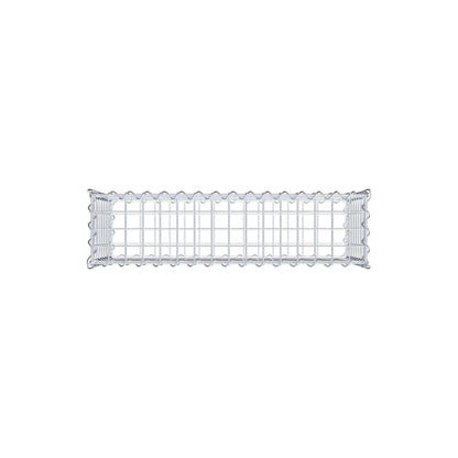 Gabion 80 cm x 40 cm x 20 cm (L x H x D), mesh size 5 cm x 5 cm, spiral