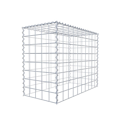 Extra gabion typ 3 100 cm x 80 cm x 50 cm (L x H x D), maskstorlek 10 cm x 10 cm, spiral