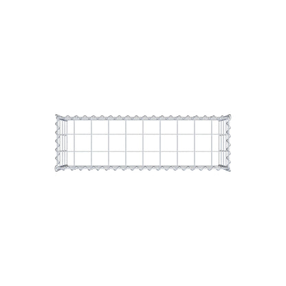 Gabião Tipo 3 100 cm x 40 cm x 30 cm (C x A x P), malhagem 10 cm x 10 cm, espiral