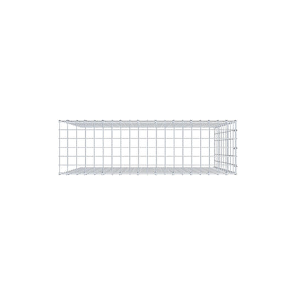 Gabião Tipo 4 100 cm x 100 cm x 30 cm (C x A x P), malhagem 5 cm x 10 cm, anel C