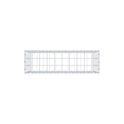 Gabion 100 cm x 60 cm x 30 cm (L x H x D), mesh size 10 cm x 10 cm, C-ring
