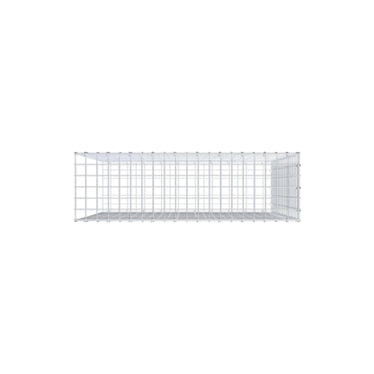 Fourche rapportée type 2 100 cm x 100 cm x 30 cm (L x H x P), mailles 5 cm x 5 cm, anneau C