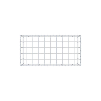 Anbaugabione Typ 3 100 cm x 40 cm x 50 cm (L x H x T), Maschenweite 10 cm x 10 cm, C-Ring