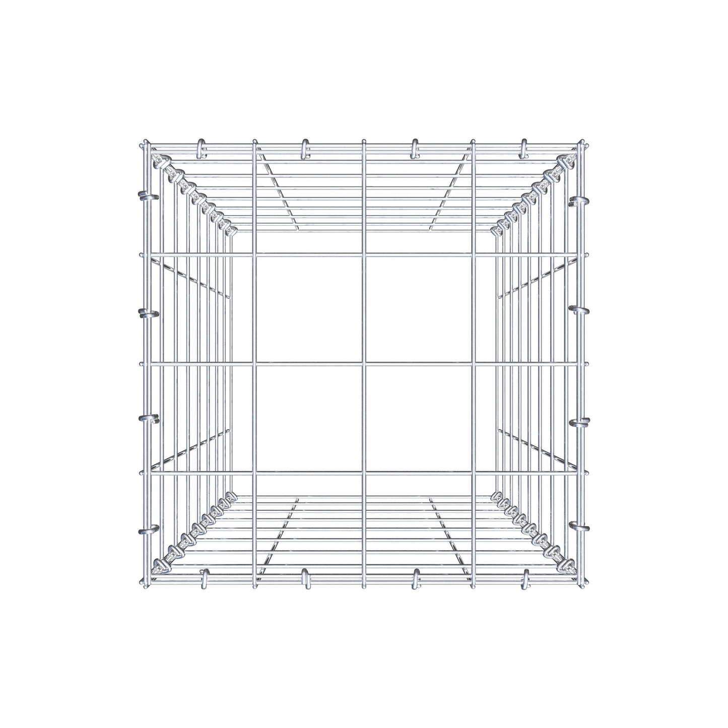 Pilote adicional tipo 3 80 cm x 40 cm x 40 cm (L x A x P), malla 10 cm x 10 cm, anillo en C
