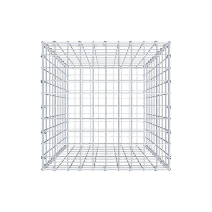 Gabião 100 cm x 50 cm x 50 cm (C x A x P), malhagem 5 cm x 10 cm, anel C