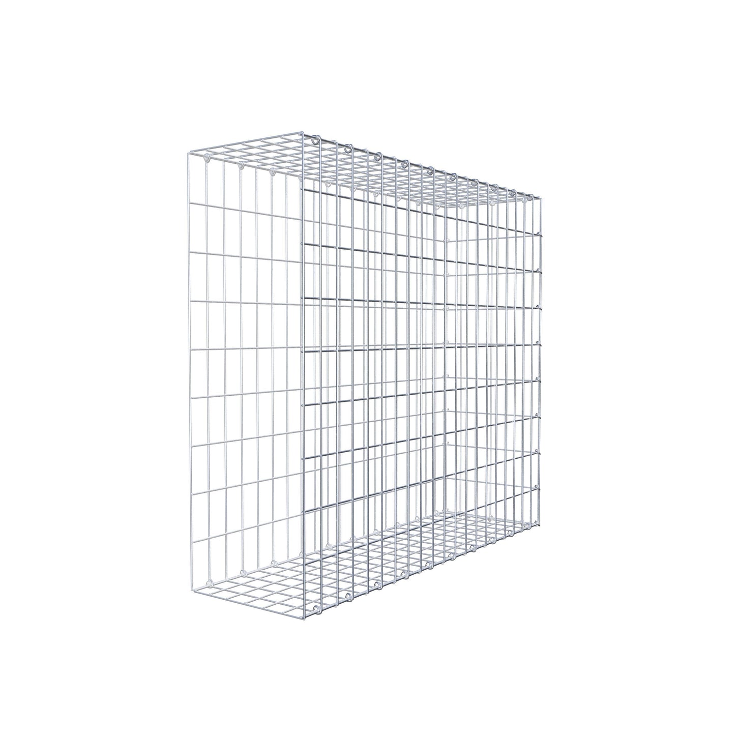 Pila adicional tipo 2 100 cm x 90 cm x 30 cm, malla 5 cm x 10 cm, anillo en C
