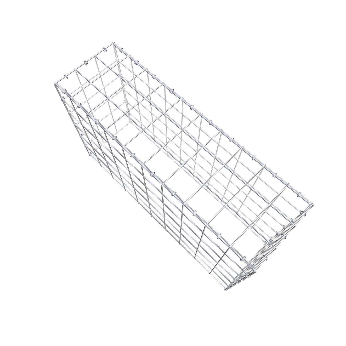 Gabbione aggiuntivo di tipo 3 100 cm x 60 cm x 30 cm (L x A x P), maglia 10 cm x 10 cm, anello a C