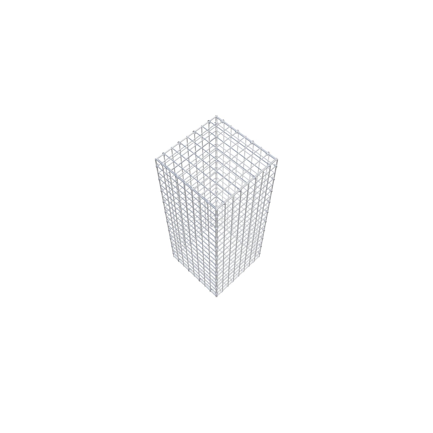 Schanskorf 100 cm x 40 cm x 40 cm (L x H x D), maaswijdte 5 cm x 5 cm, C-ring