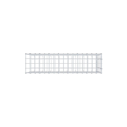 Pile aggiuntivo tipo 2 80 cm x 40 cm x 20 cm, maglia 5 cm x 10 cm, anello a C