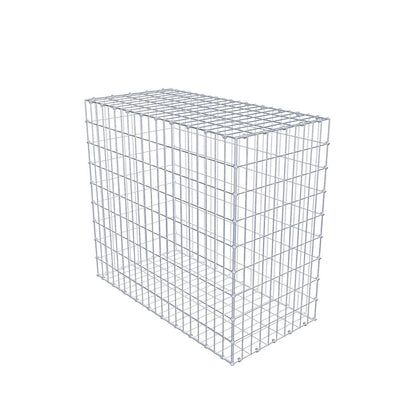 Gabion 100 cm x 90 cm x 50 cm (L x H x D), mesh size 5 x 10 cm, spiral ring