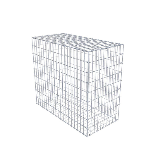 Gabion 100 cm x 90 cm x 50 cm (L x H x D), mesh size 5 x 10 cm, spiral ring