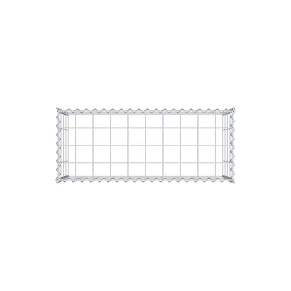 Gabião tipo 3 100 cm x 40 cm x 40 cm (C x A x P), malhagem 10 cm x 10 cm, espiral