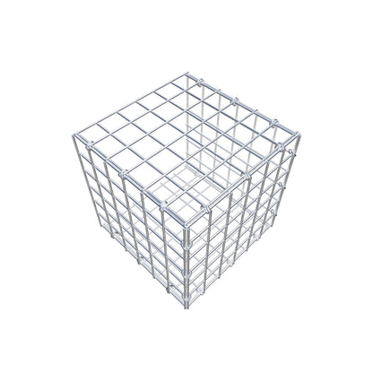 Monteret gabion type 2 30 cm x 30 cm x 30 cm (L x H x D), maskestørrelse 5 cm x 5 cm, C-ring