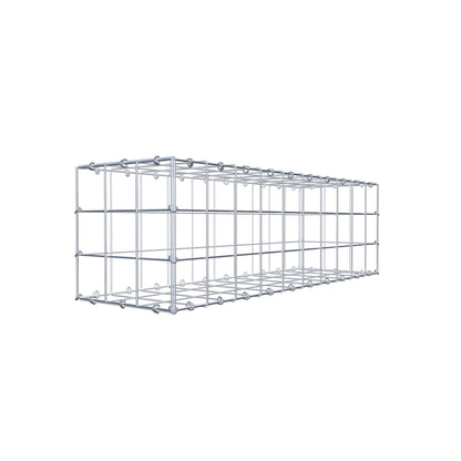 Gabião 100 cm x 30 cm x 30 cm (C x A x P), malhagem 10 cm x 10 cm, anel C