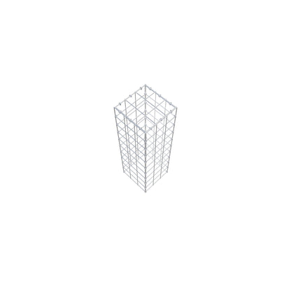 Fourche rapportée type 3 100 cm x 30 cm x 30 cm (L x H x P), mailles 10 cm x 10 cm, anneau C