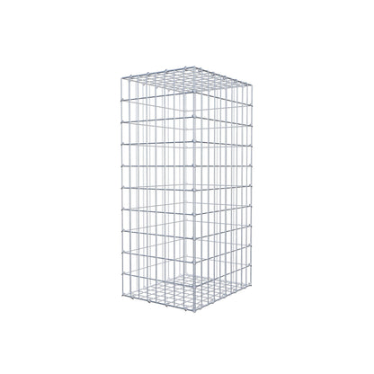 Gabbione 100 cm x 50 cm x 40 cm (L x H x P), maglia 5 cm x 10 cm, anello a C