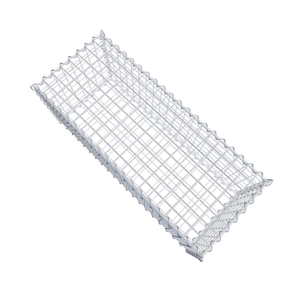 2er Set Gabionen 100 cm x 40 cm x 40 cm (L x H x T), Maschenweite 5 x 5 cm, Spirale