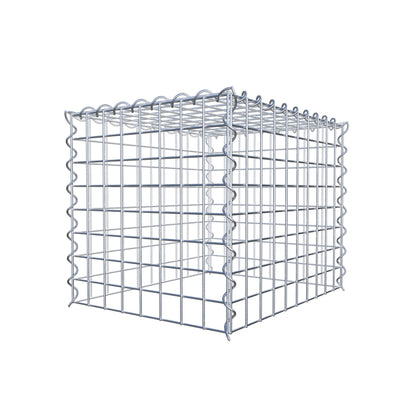 Grown-on gabion type 3 50 cm x 40 cm x 40 cm (L x H x D), mesh size 5 cm x 5 cm, spiral