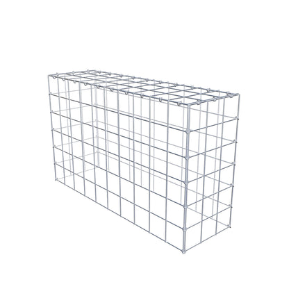 Gabbione aggiuntivo di tipo 3 100 cm x 60 cm x 30 cm (L x A x P), maglia 10 cm x 10 cm, anello a C