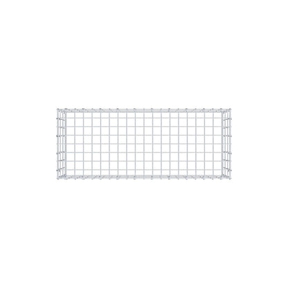 Anbaugabione Typ 3 100 cm x 30 cm x 40 cm (L x H x T), Maschenweite 5 cm x 10 cm, C-Ring