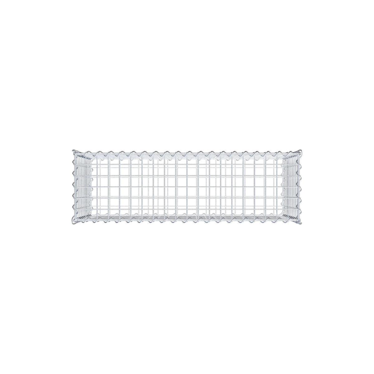 Gabion 100 cm x 50 cm x 30 cm (L x H x P), mailles 5 cm x 5 cm, spirale