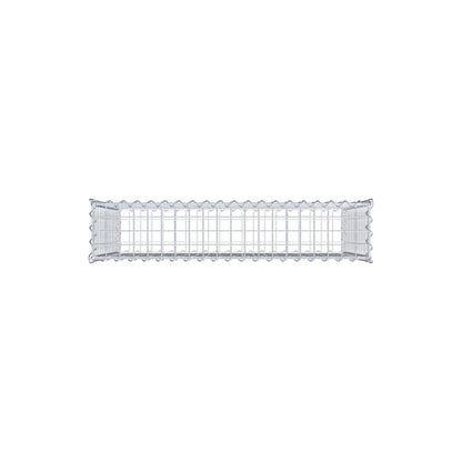Gabion 100 cm x 70 cm x 20 cm (L x H x D), mesh size 5 cm x 5 cm, spiral