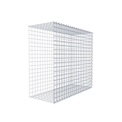 Anbaugabione Typ 2 100 cm x 90 cm x 40 cm (L x H x T), Maschenweite 5 cm x 5 cm, Spirale