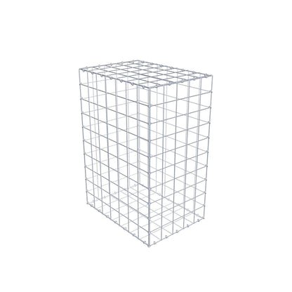 Gabion 100 cm x 70 cm x 50 cm (L x H x D), maskestørrelse 10 cm x 10 cm, C-ring