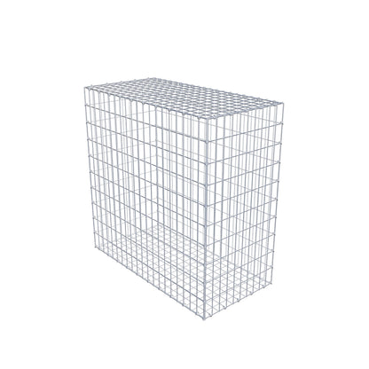 Gabion 100 cm x 100 cm x 50 cm (L x H x D), maskstorlek 5 cm x 10 cm, C-ring