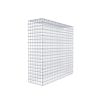 Mounted gabion type 3 100 cm x 100 cm x 30 cm (L x H x D), mesh size 5 cm x 5 cm, C-ring