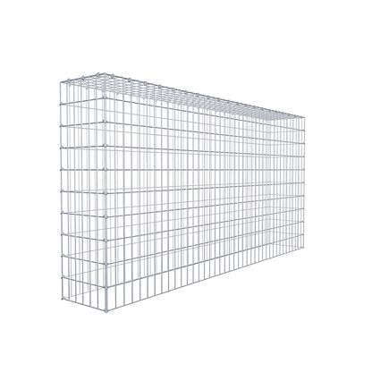 Mounted gabion type 3 200 cm x 100 cm x 30 cm (L x H x D), mesh size 5 cm x 10 cm, C-ring