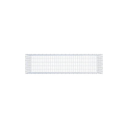 Gabion 200 cm x 100 cm x 50 cm (L x H x D), mesh size 5 x 10 cm, spiral ring