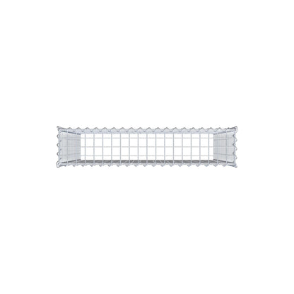 Grown-on gabion type 3 100 cm x 100 cm x 20 cm (L x H x D), mesh size 5 cm x 5 cm, spiral