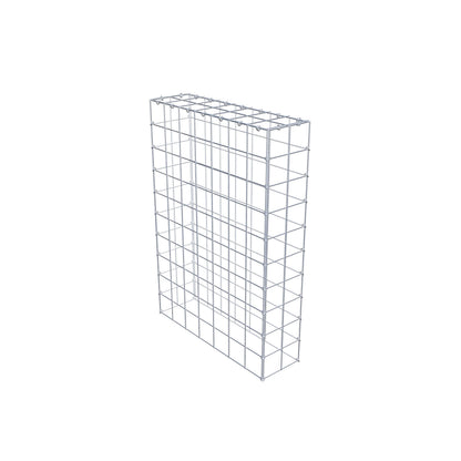 Anbaugabione Typ 3 100 cm x 70 cm x 20 cm (L x H x T), Maschenweite 10 cm x 10 cm, C-Ring
