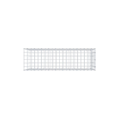 Pila adicional tipo 2 100 cm x 50 cm x 30 cm, malla 5 cm x 10 cm, anillo en C