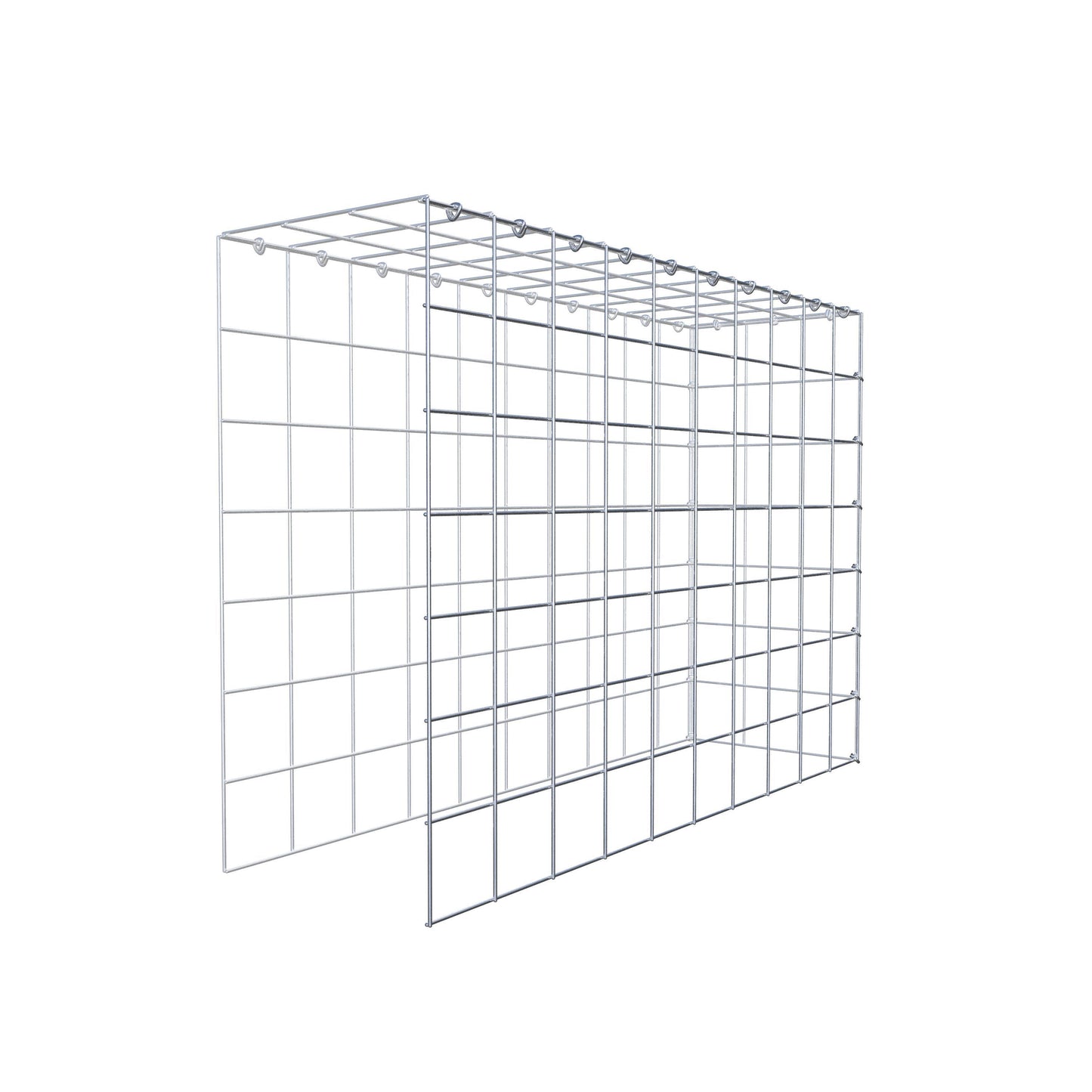 Pile aggiuntivo tipo 4 100 cm x 70 cm x 30 cm (L x H x P), maglia 10 cm x 10 cm, anello a C