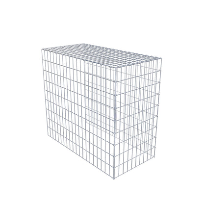 Fourche rapportée type 4 100 cm x 90 cm x 50 cm (L x H x P), mailles 5 cm x 10 cm, anneau en C