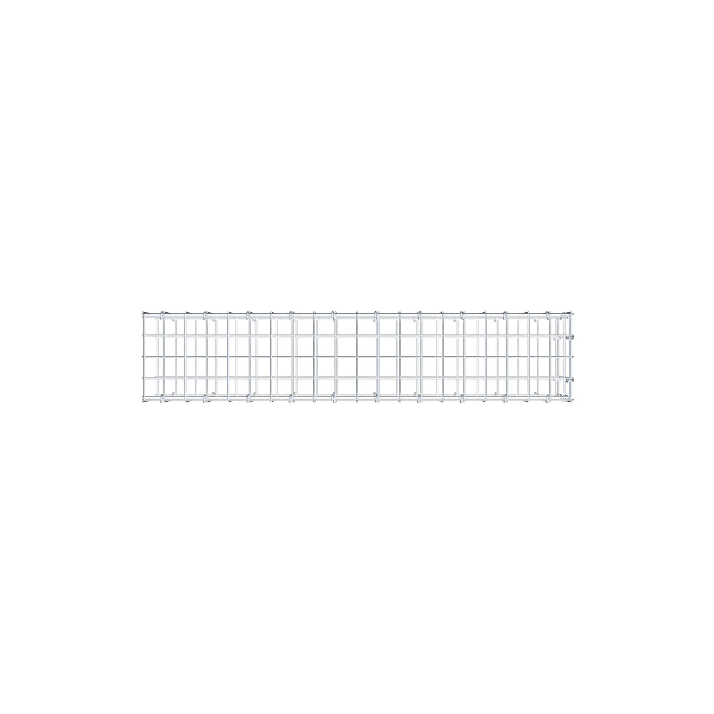 Extra gabion typ 2 100 cm x 20 cm x 20 cm, maskstorlek 5 cm x 10 cm, C-ring