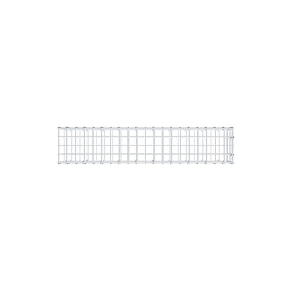 Extra gabion typ 2 100 cm x 20 cm x 20 cm, maskstorlek 5 cm x 10 cm, C-ring