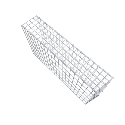 Gabião Tipo 4 100 cm x 60 cm x 20 cm (C x A x P), malhagem 5 cm x 10 cm, anel C