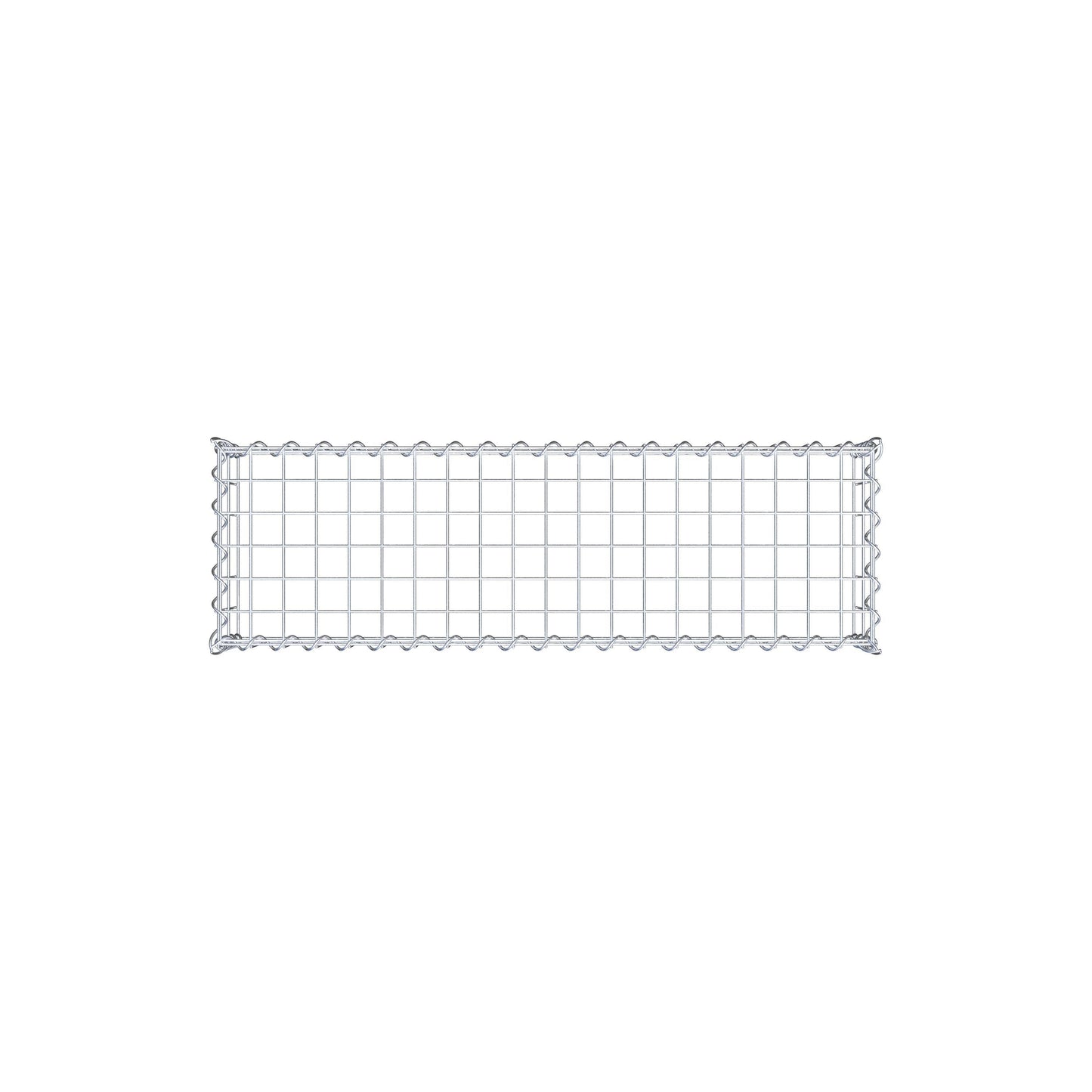 Grown-on gabion type 3 100 cm x 20 cm x 30 cm (L x H x D), mesh size 5 cm x 10 cm, spiral